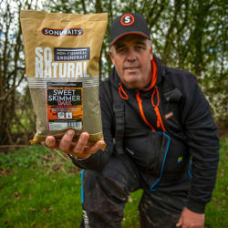 Sonubaits So Natural Sweet Skimmer Dark Groundbait 1kg